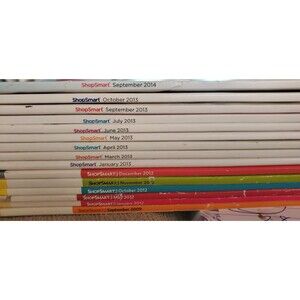 Shop Smart Consumer Reports Magazine LOT of 15 2009-2014